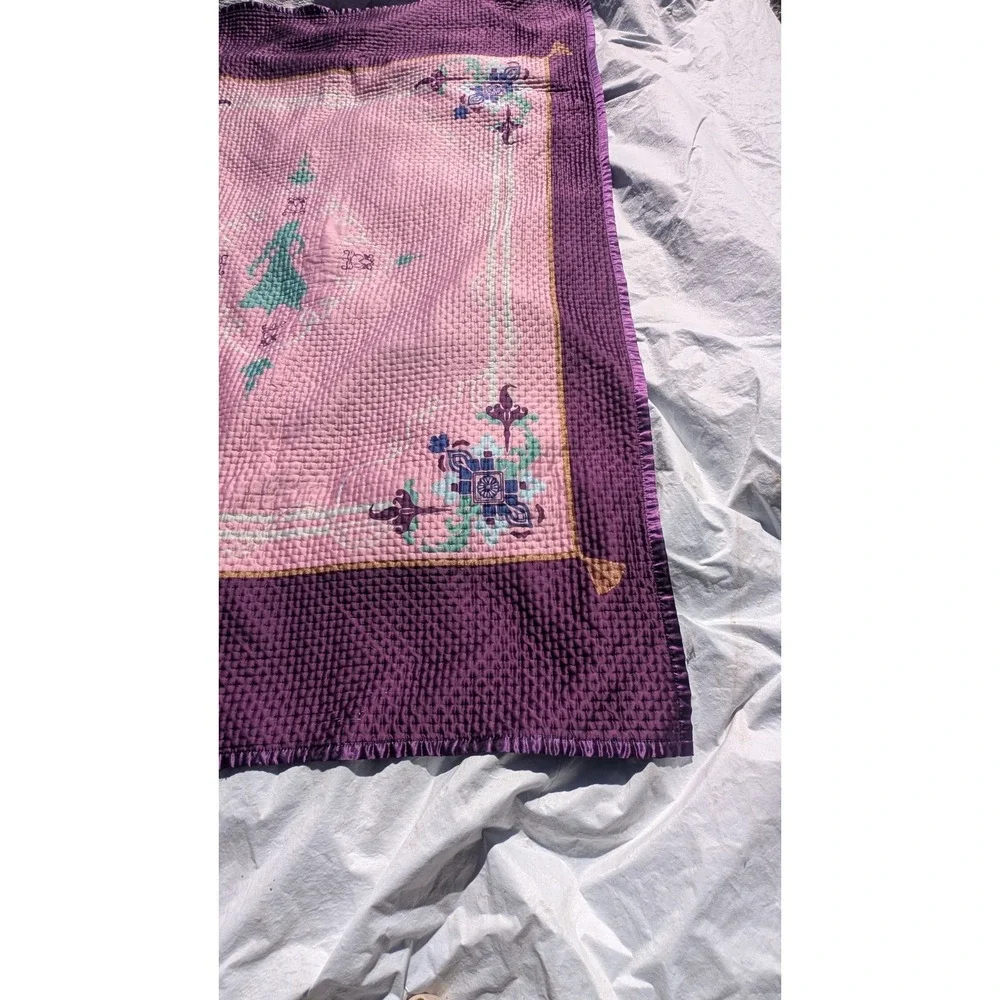 Jay Franco Disney Princess Jasmine Aladdin Quilt Comforter Magic Carpet Twin